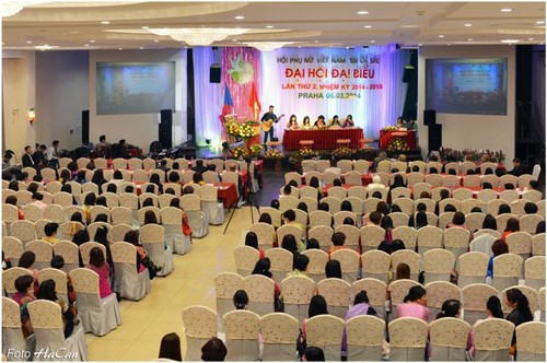 Đại hội Đại biểu lần thứ hai nhiệm kỳ 2014- 2018 Hội phụ nữ Việt Nam tại Cộng hòa Séc - ảnh 1
